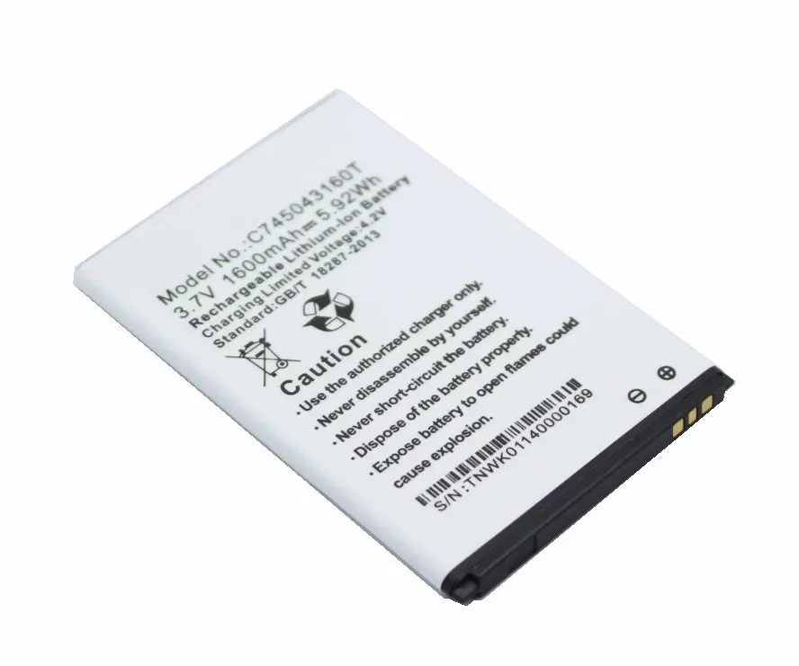 Ciszean 3x3 7 V 1600mAh Сменный C745043160T Аккумулятор для BLU Studio A270 A270A Advance 4 0 батареи |