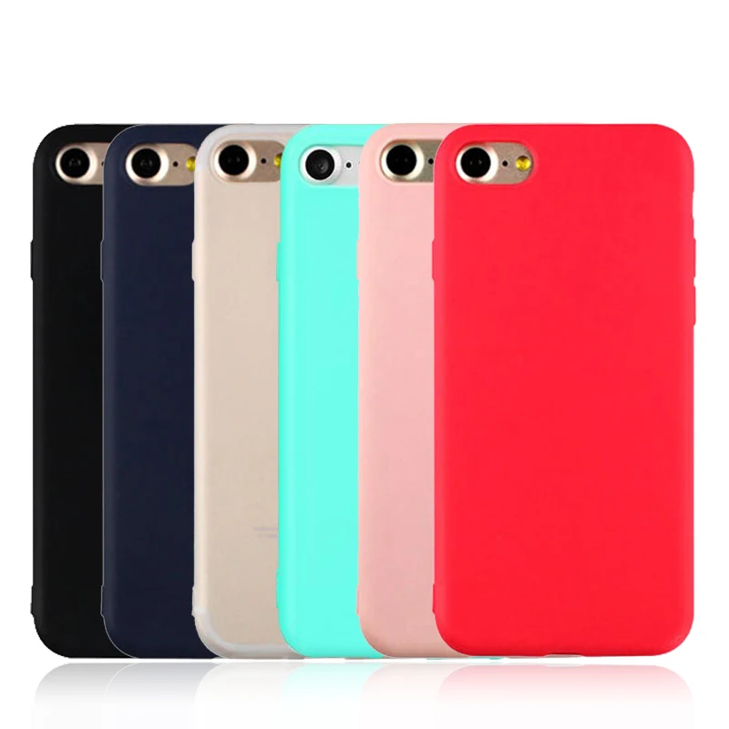 Спс дешевый мягкий iphone 6 S чехол для 5 конфеты твердые coque силикон 7 вернуться тпу