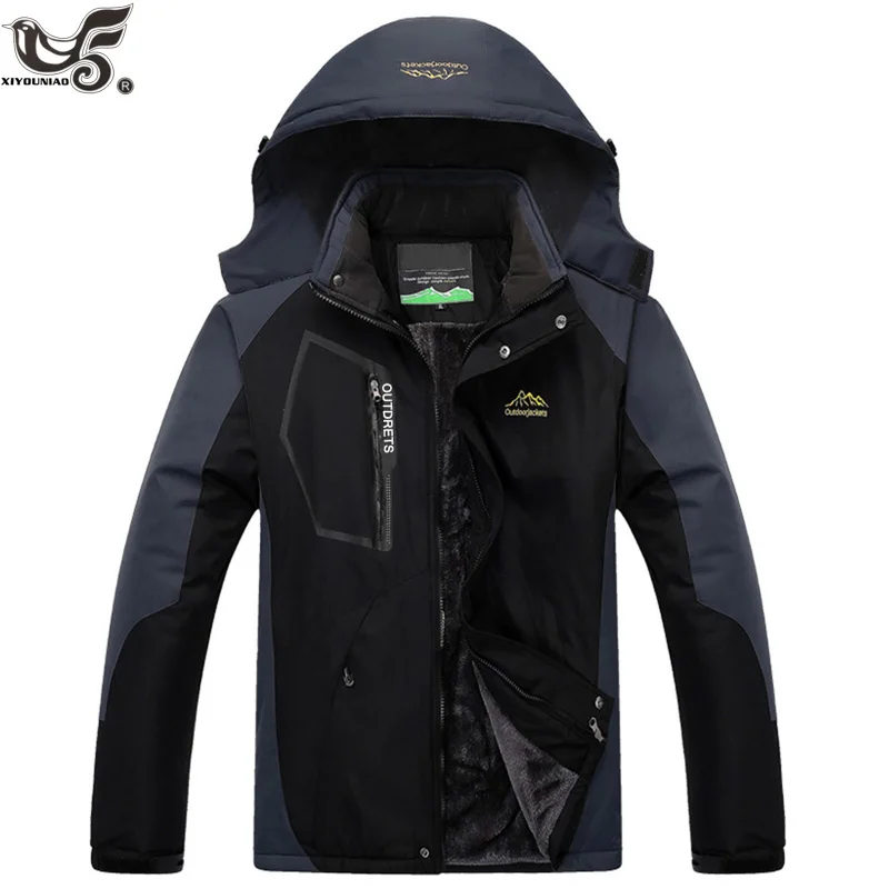 XIYOUNIAO, плюс размер, L~ 7XL, 8XL, зимняя парка, мужские водонепроницаемые пальто, верхняя одежда, военные куртки с капюшоном, casaco masculino, мужское пальто