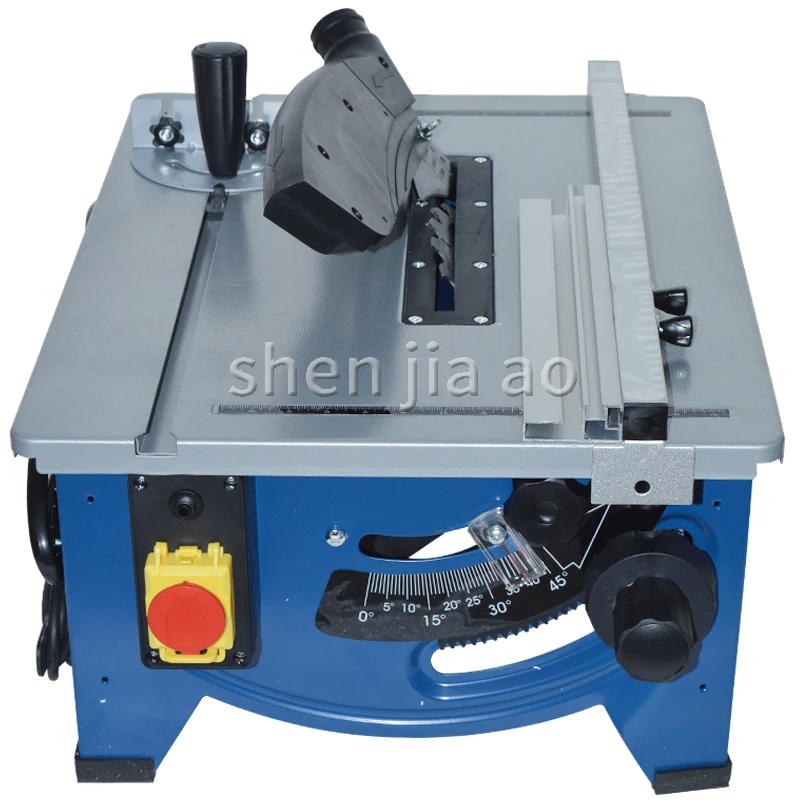 

1PC 4800r/min Sliding Woodworking Table Saw 210mm Wooden DIY Electric Saw, JF72102 Circular Angle Adjusting Skew Recogniton Saw