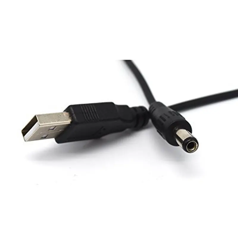 1.5meter/5ft USB Power Spring Coiled Cable USB2.0 A Male To DC Jack 5.5mm 2.1mm | Компьютеры и офис