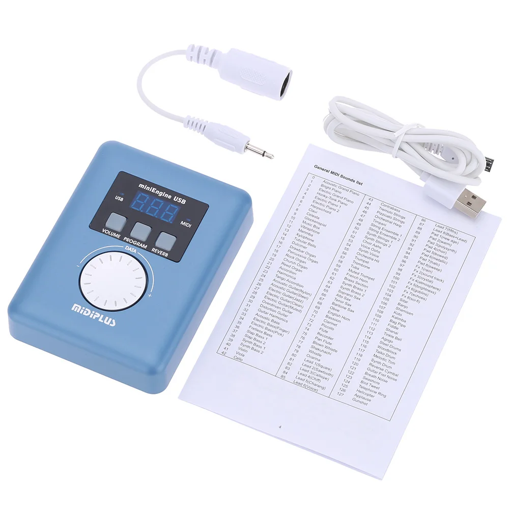 USB MIDI звуковой модуль MiniEngine общий миди генератор запчасти для интерфейса