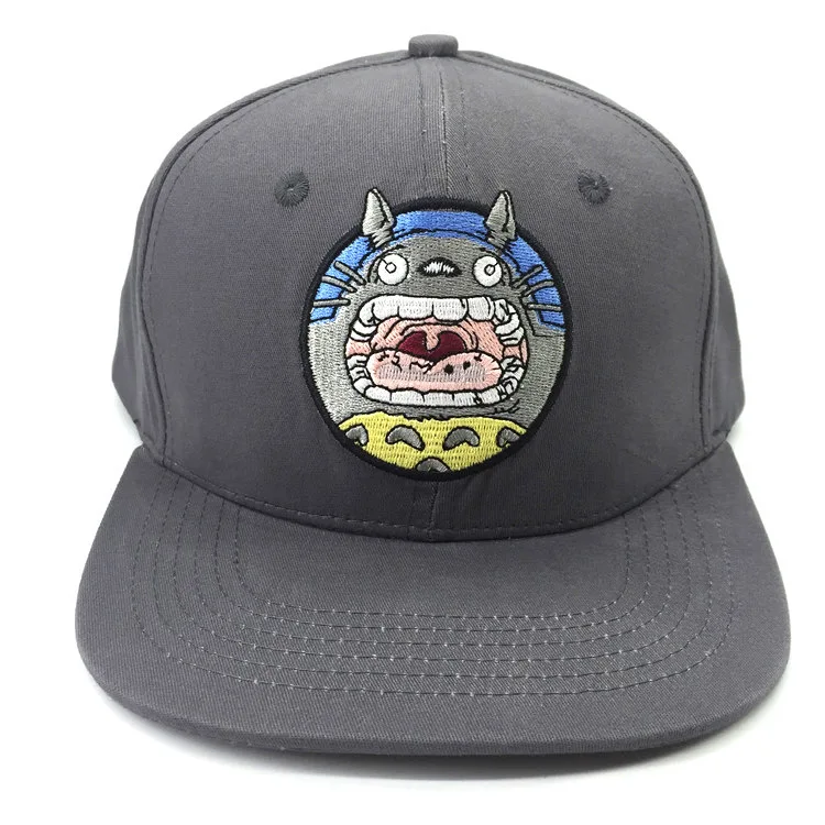 Новая вышитая шляпа с козырьком Тоторо мощная игровая уличная Кепка сеткой в