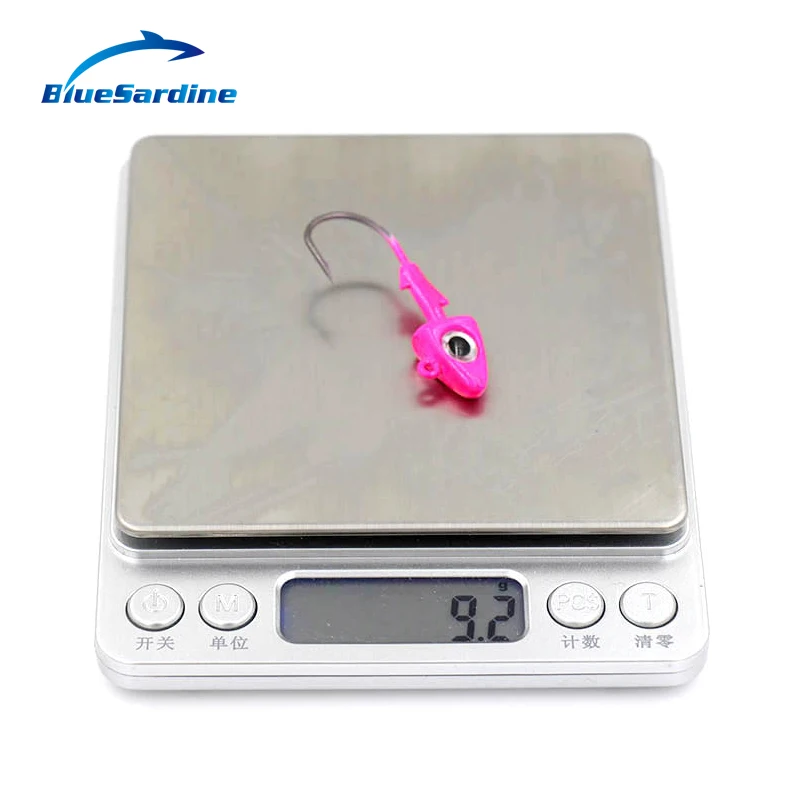 BlueSardine 3 шт. 9 2 г 4 5 см металлические крючки для головы из углеродистой стали джиг