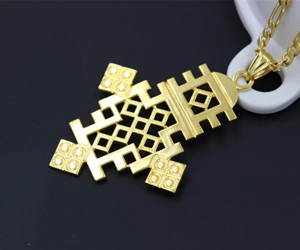 Bangrui украшения Эфиопия желтое золото Заполненные ювелирные изделия для женщин и