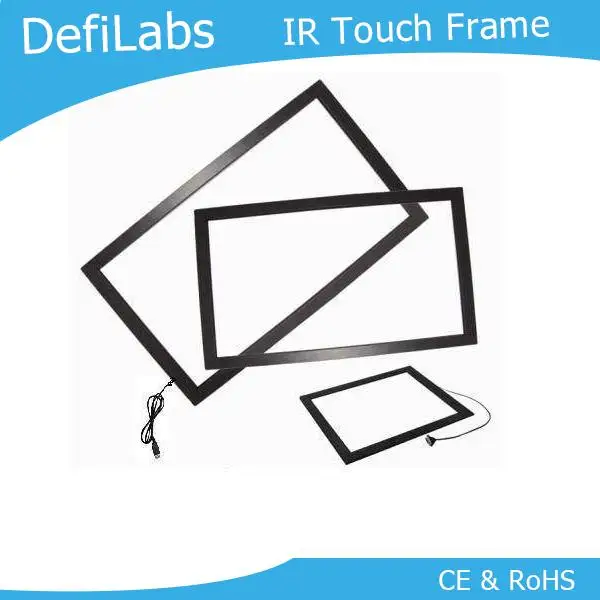 DefiLabs 27 дюймовая ИК рамка multi Touch без стекла/10 точек|Сенсорный панели| |