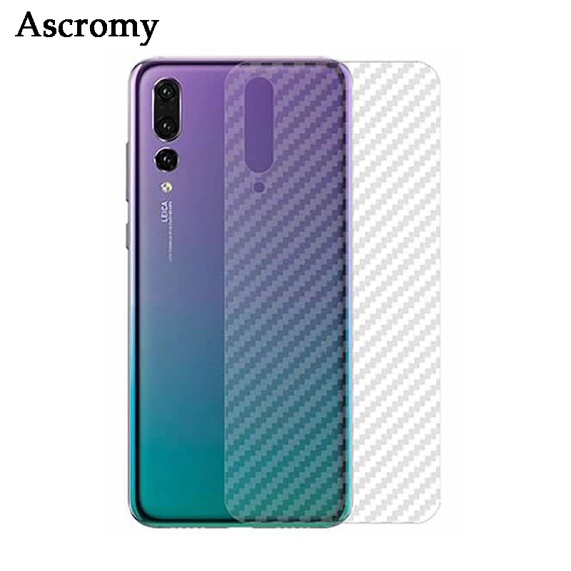 10 шт. задняя пленка из углеродного волокна для Huawei P20 Lite крышка наклейка с защитой