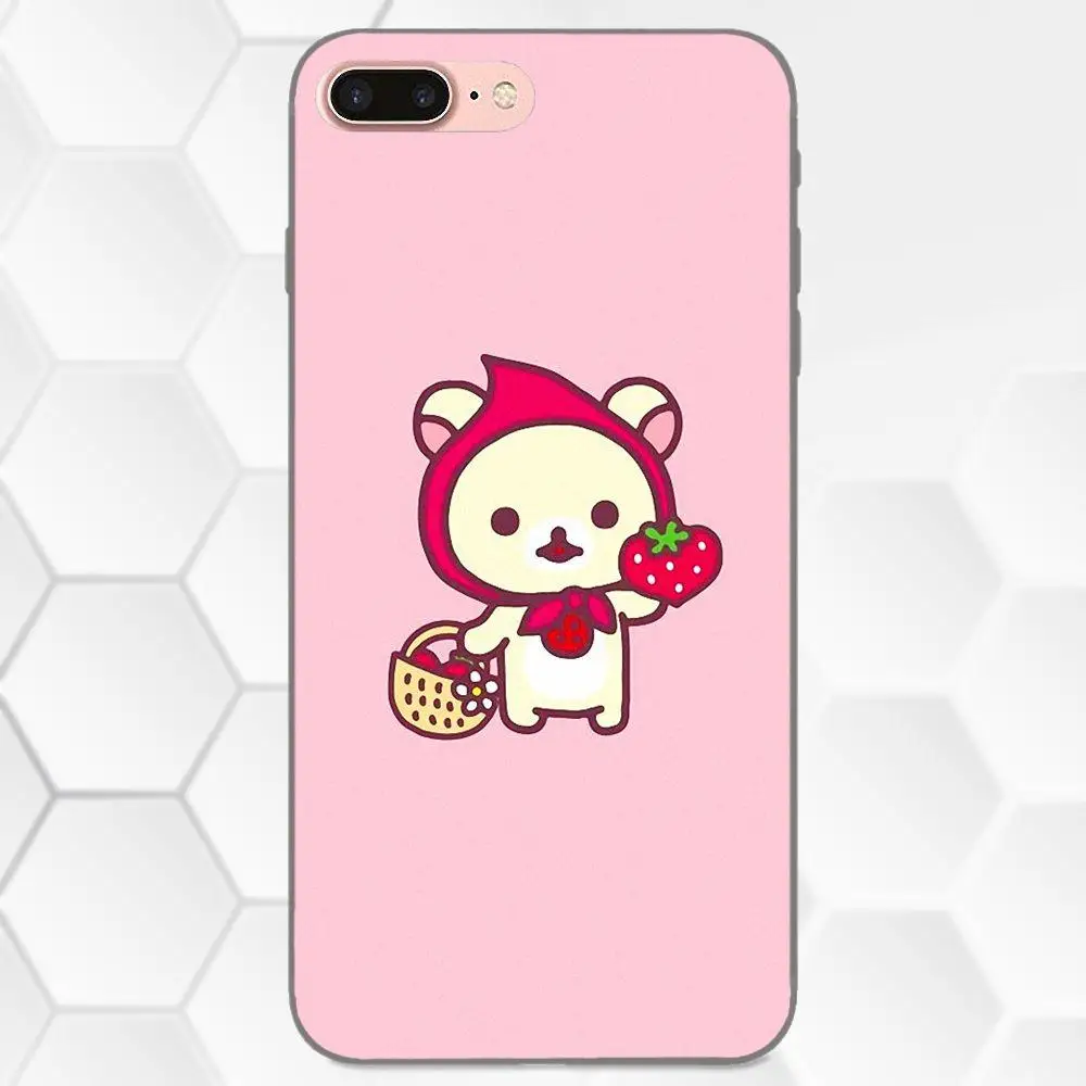 Модный Оригинальный ТПУ для Huawei Honor Enjoy Mate Note 6s 8 9 10 20 Lite Play Pro P smart милый Мишка