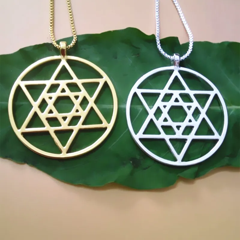 Wholesale Star of David pendant Silver plated necklaces & pendants for women pendant Drop shipping