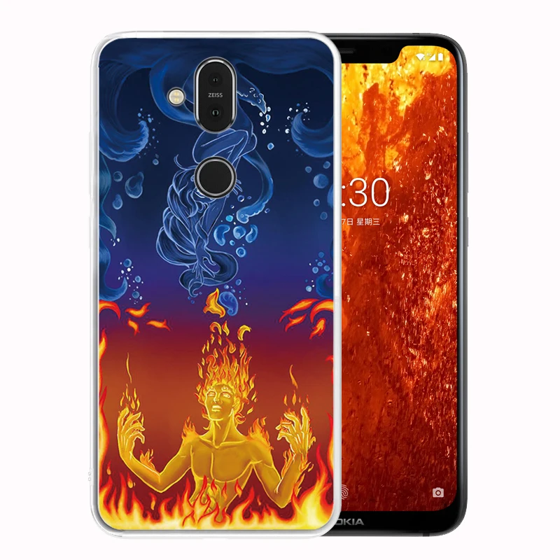 Мягкий силиконовый прозрачный чехол из ТПУ для Nokia 7 2 6 X6 X7 8 1 Plus X5 9 PureView X71 Прочный с
