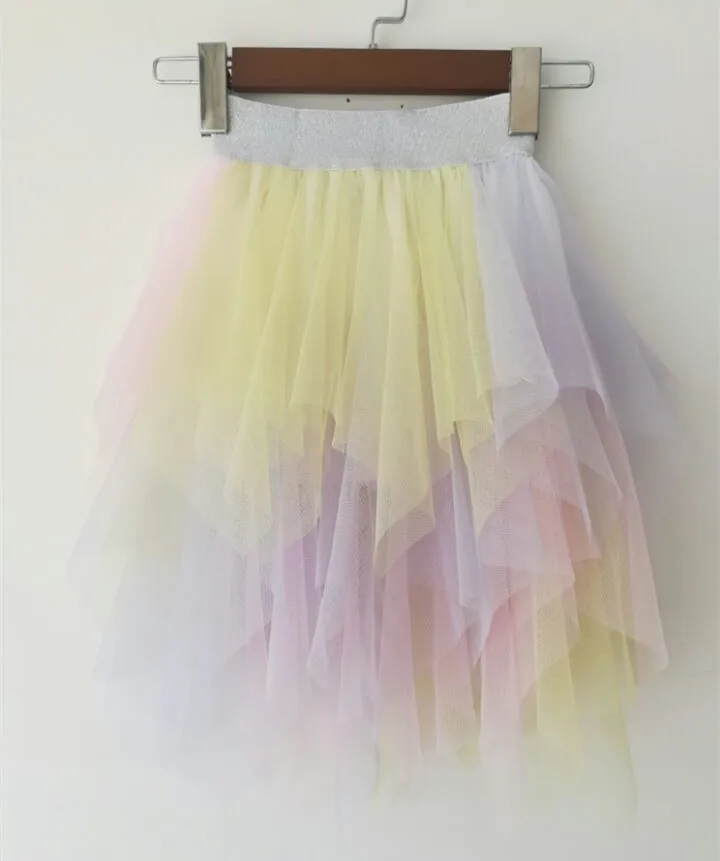 Кружевная юбка-пачка для мамы и дочки платье одежда сестер Детская Фата