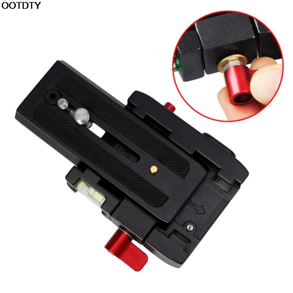 Quick Release зажим QR основание P200 Fr Manfrotto 500 500AH 701HDV 577 # L060 Новый горячий | Электроника