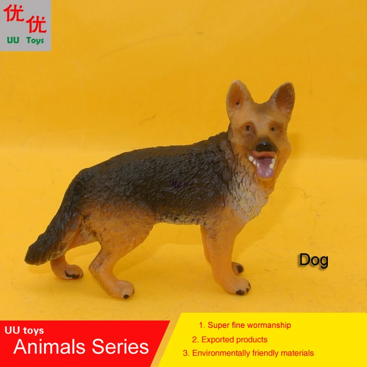 

Hot toys: Dog simulation model Animals kids toys children educational props