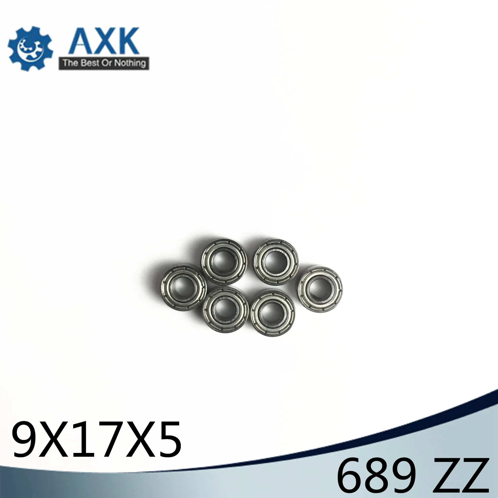 689ZZ подшипник 10 шт. 9x17x5 мм ABEC 1 миниатюрный 689Z упорные шариковые подшипники 618/9ZZ 689 Z