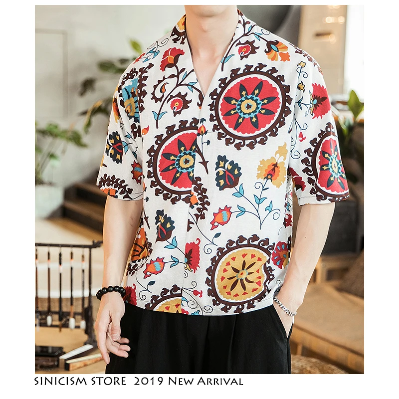 Sinicism Store Мужские Винтажные Летние футболки мужские 2019 повседневные уличные в
