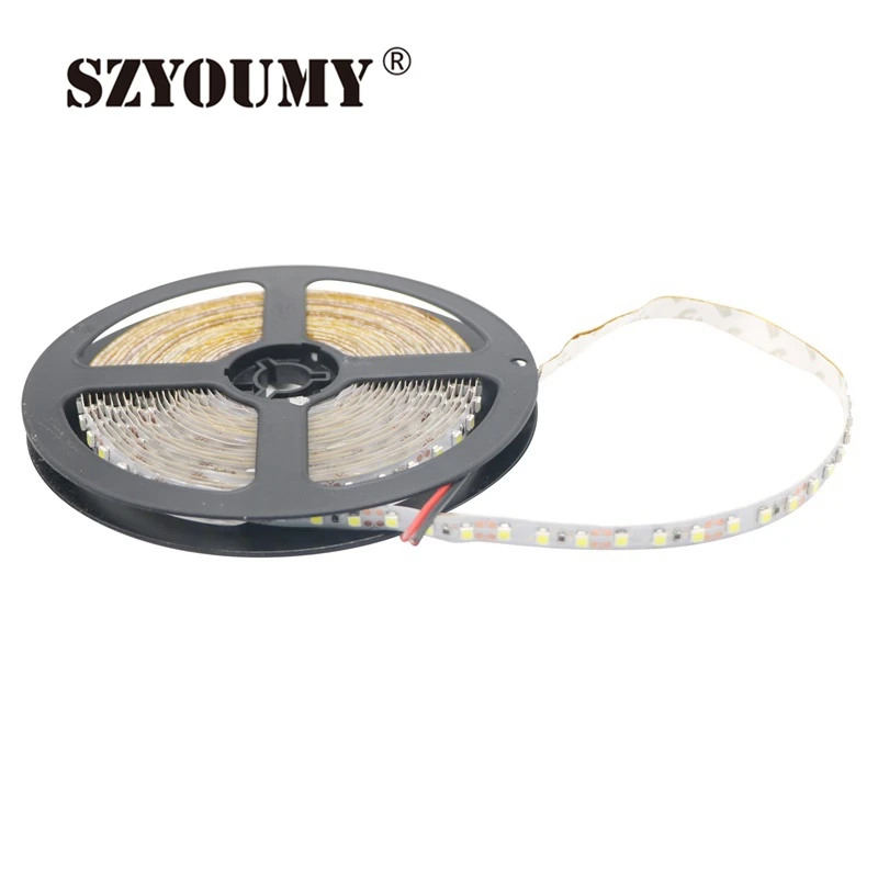 Гибкая светодиодная ленсветильник SZYOUMY SMD 2835 120Led/m 5M 600 12 В постоянного тока