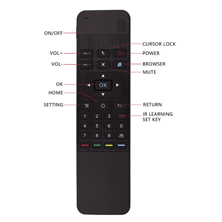 T3 стандартный мини пульт дистанционного управления air mouse беспроводная 2 4G mini fly