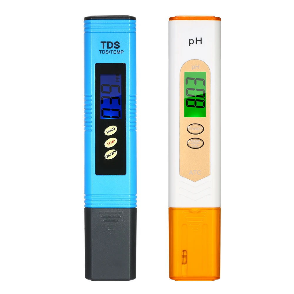 Тестер качества воды ЖК-измеритель pH цифровой TDS измеритель температуры 3 в 1