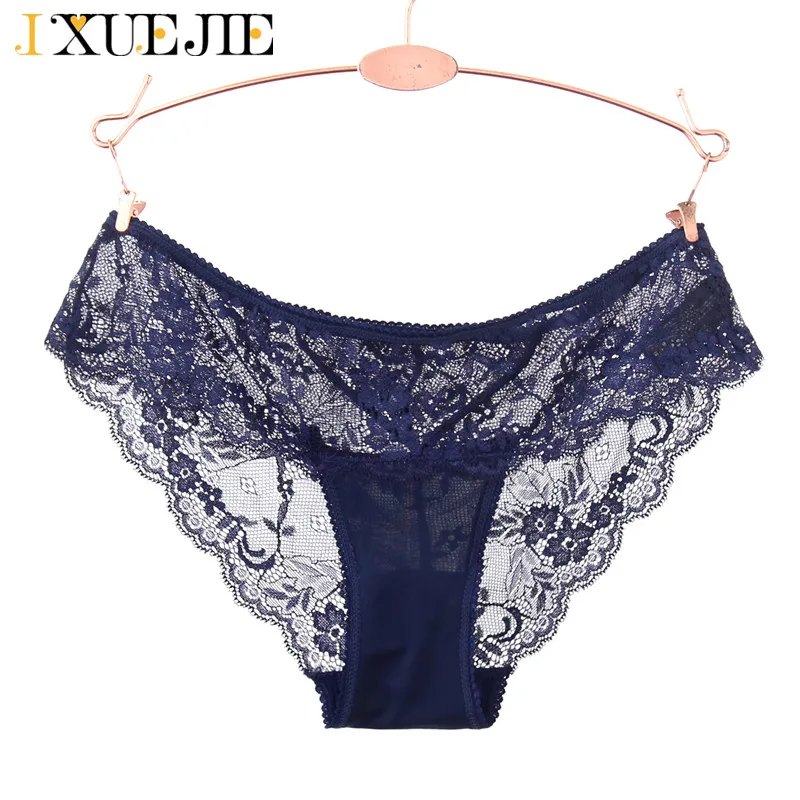 Ixuejie 5 шт./лот женские кружевные прозрачные сексуальные шорты нижнее белье