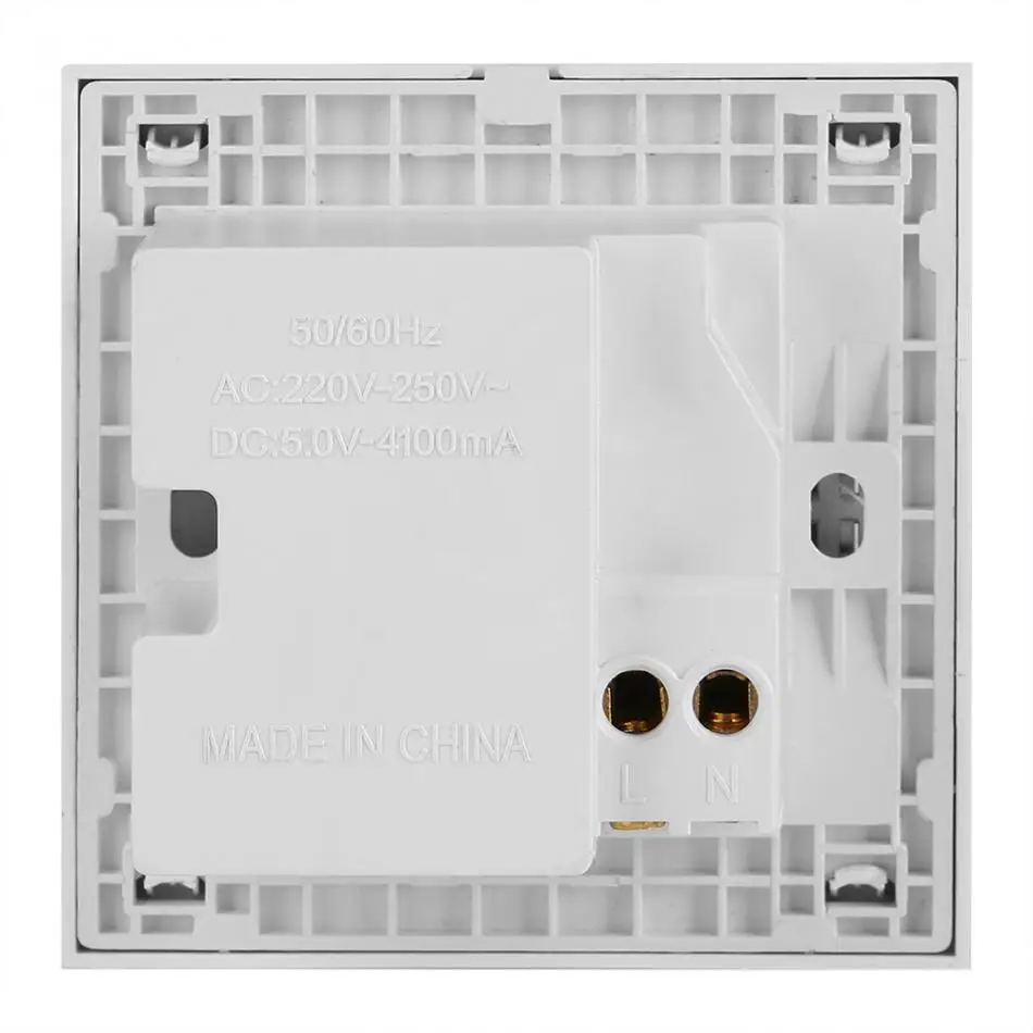 Настенное зарядное устройство с 4 выключателями 5 В 220 А/1 А 250 мА|wall mount charger|usb charger