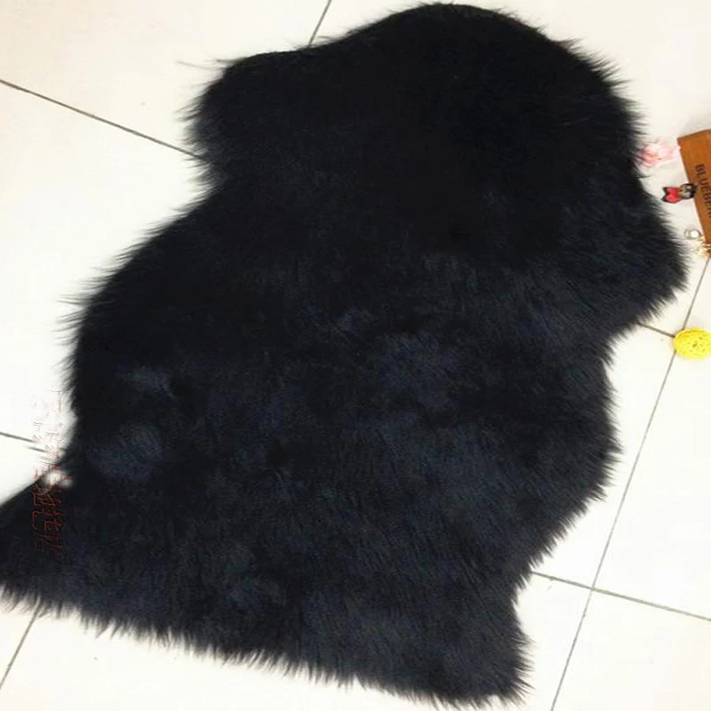 Коврик из искусственной овечьей кожи чехол для стула коврик коврики спальни