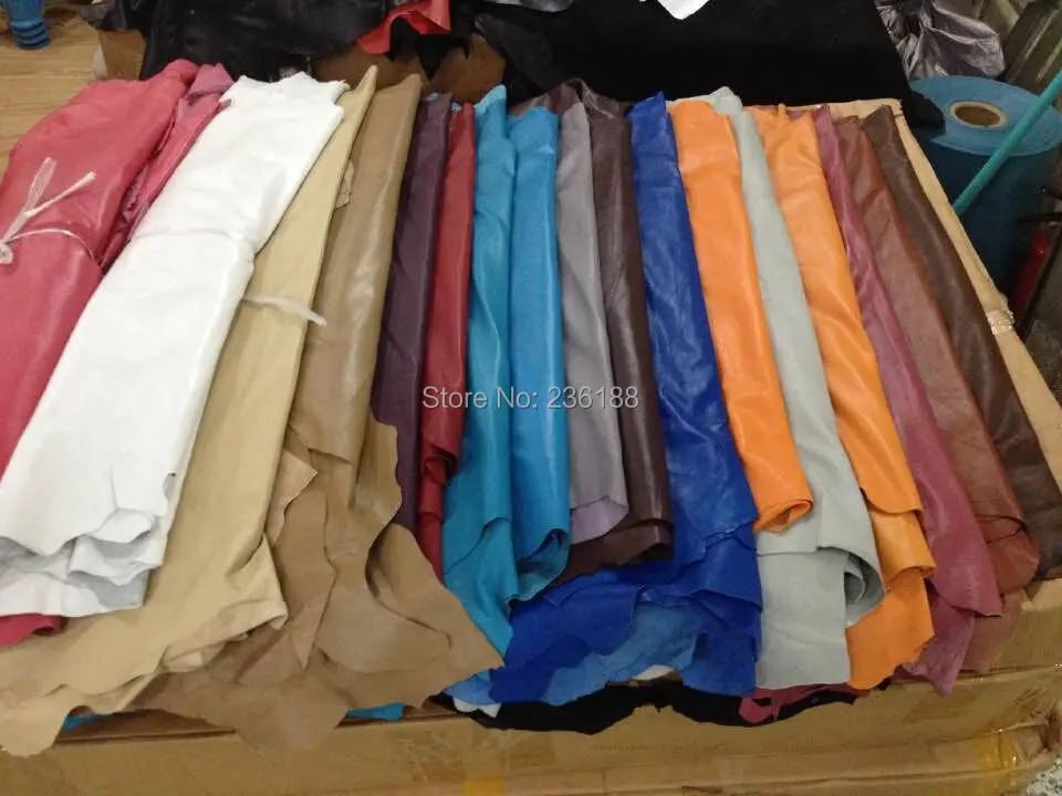 Натуральная белая овечья кожа ткань для одежды/куртки толщина 0 5 мм бесплатная