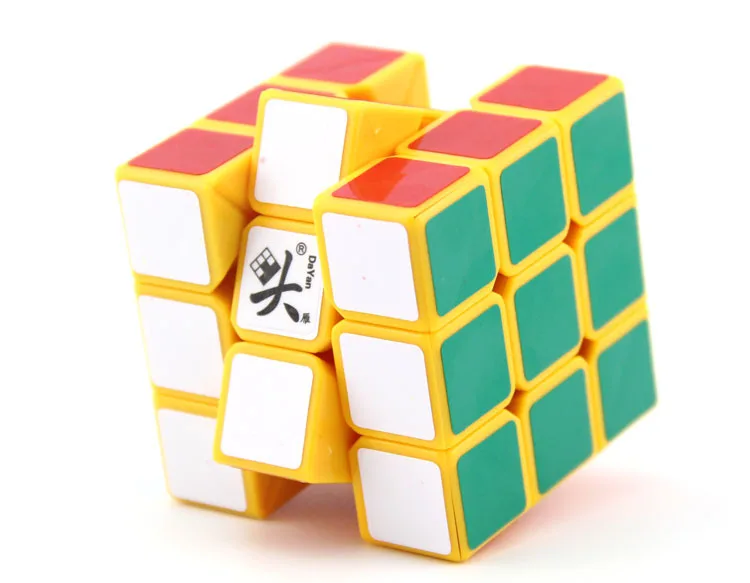 CubeXYZ DY zhanchi 5,7 см куб оранжевый/желтый куб головоломка идея подарка для X'mas день рождения коллекционный куб