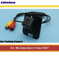 car rear view reverse camera for mercedes benz s class w221 back up parking cam ccd night vision waterproof