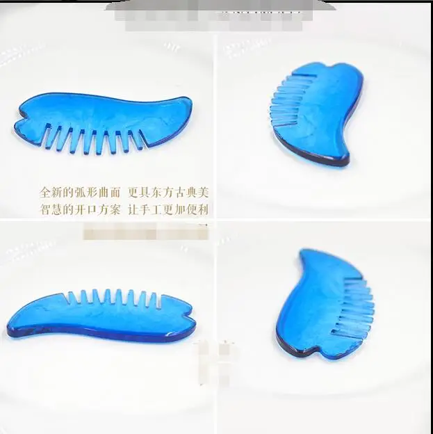 1 шт. Прозрачный Силикон для рукоделия форма расчески эпоксидной смолы с