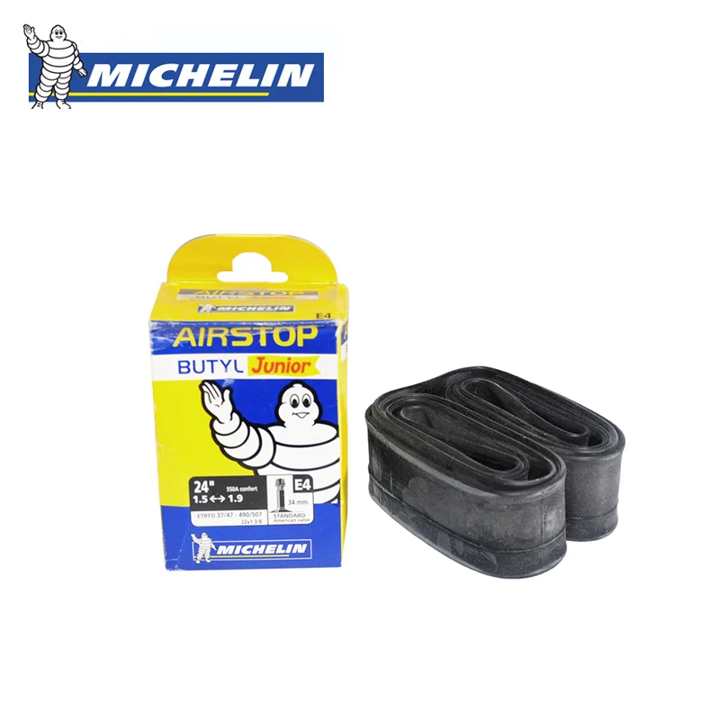 Велосипедная труба MICHELIN E4 24 &quot* 1 5/1 9 34 мм американская стоимость внутренняя