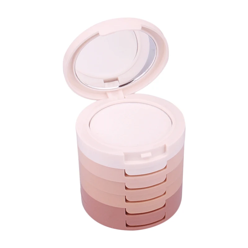 Горячая Распродажа макияж прессованный порошок 5 в 1 контурирующий Палитра лица