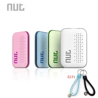 nut mini smart tag bluetooth key finder locator sensor alarm anti lost wallet pet child locator green white pink blue