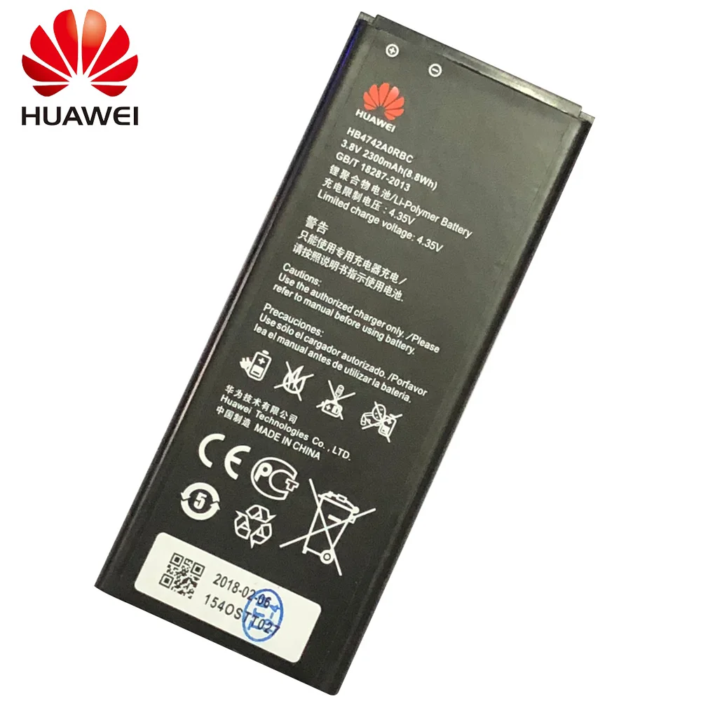 Оригинальный аккумулятор HB4742A0RBC для Huawei Честь 3C G630 G730 G740 H30 T00 T10 U10 батарея высокой