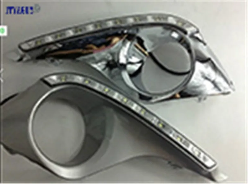 

High Quality for Toyota highlander 2012-2014 With Turning Signal Light LED DRL Daytime Running Light Turn off and dimming