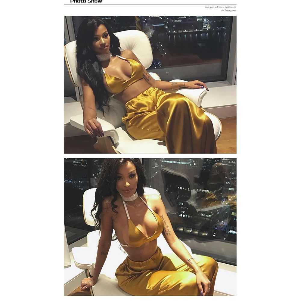 ТОВ Летняя Новинка 2017 г. сексуальный бюстгальтер Растениеводство Длинные штаны