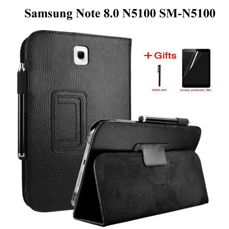 Чехол с текстурой личи из искусственной кожи чехол для Samsung Galaxy Note 8 0 GT N5100 N5110
