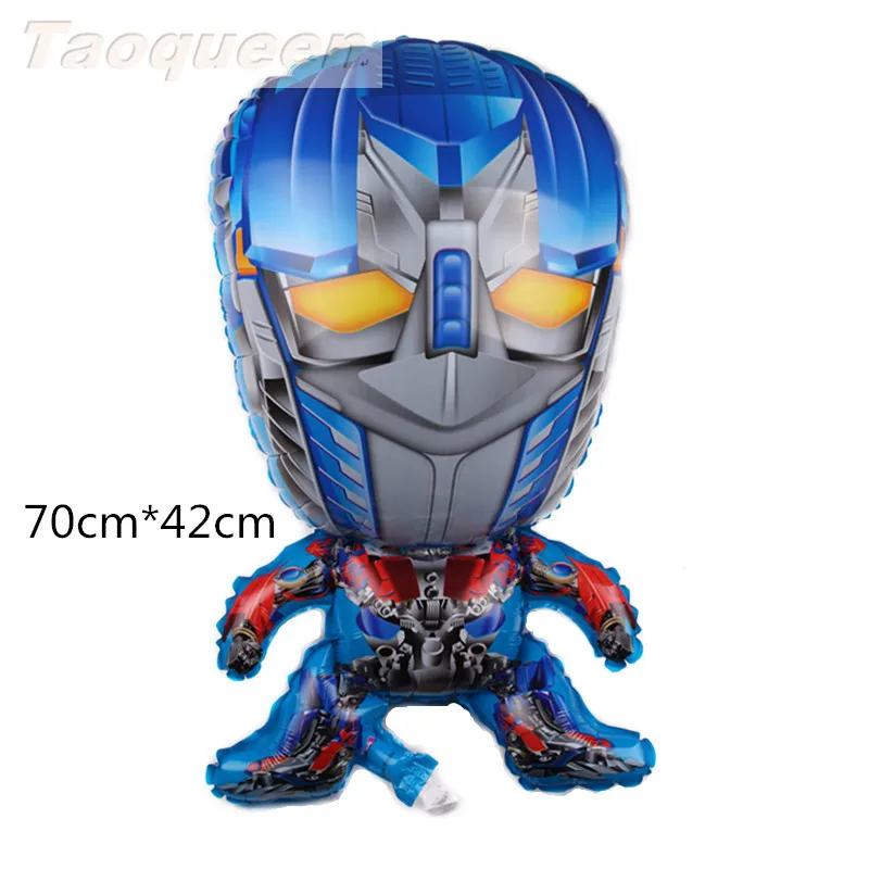 Мультфильм шляпа робот воздушный шар украшения день рождения герой дети балоны