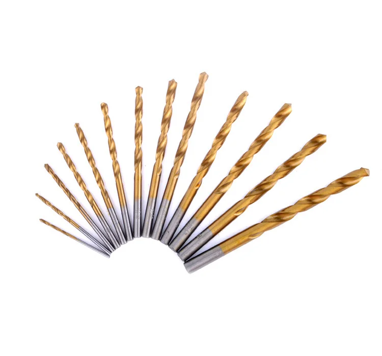 Аксессуары для электроинструментов 13 шт. набор сверл из быстрорежущей стали с