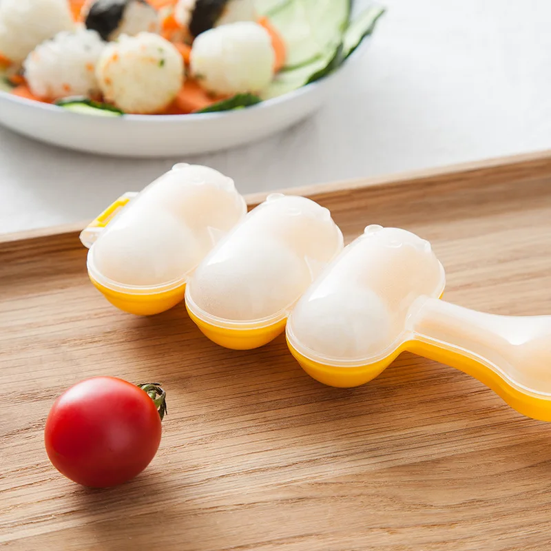 DIY 1 шт. устройство для приготовления мясных шариков милый мини-рис и для овощных роллов форма для суши Onigiri Инструмент Кухонные гаджеты пищевой ПП Материал