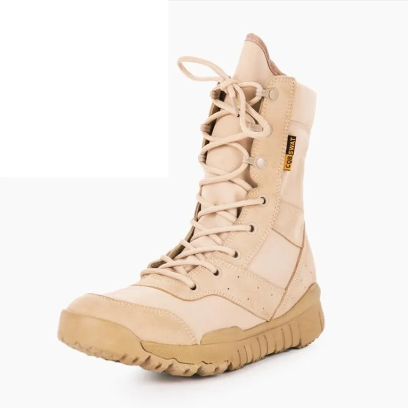 New Summer Military Tactical Super light Solid Mens Boots Army Combat Lace-up Ankle Boot | Обувь
