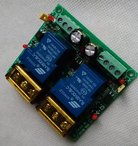 12V 24V 5V 2 way 30A релейный модуль с разъемом PLC высокой мощности высокотоковый |