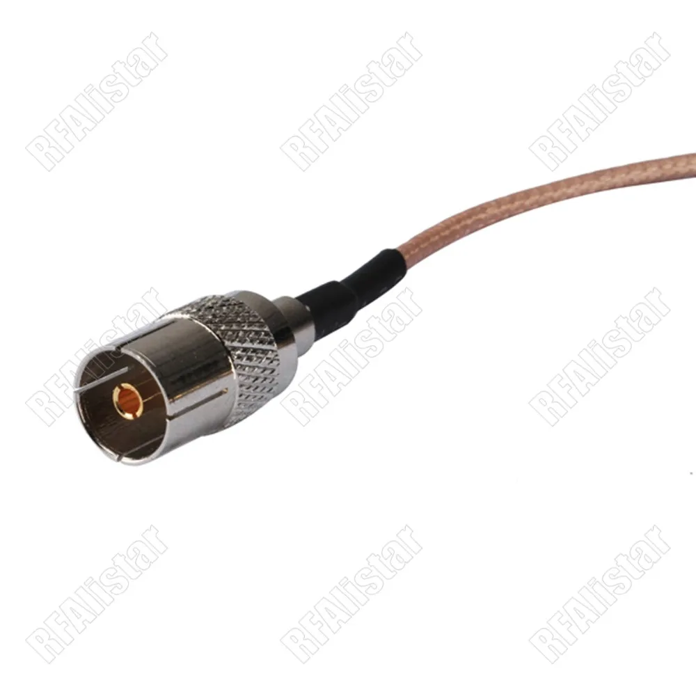 Гнездовой разъем SMA для IEC DVB-T TV PAL гнездовой RG316 RF коаксиальный перемычка антенны 15