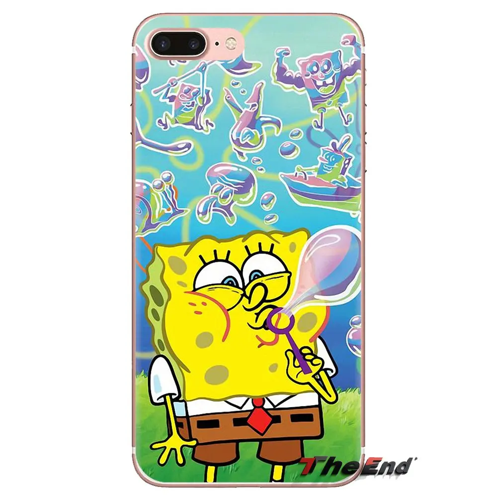 For Huawei Nova 2 3 2i 3i Y6 Y7 Y9 Prime Pro GR3 GR5 2017 2018 2019 Y5II Y6II Phone Case SpongeBob Patrick Star Game Squarepants |