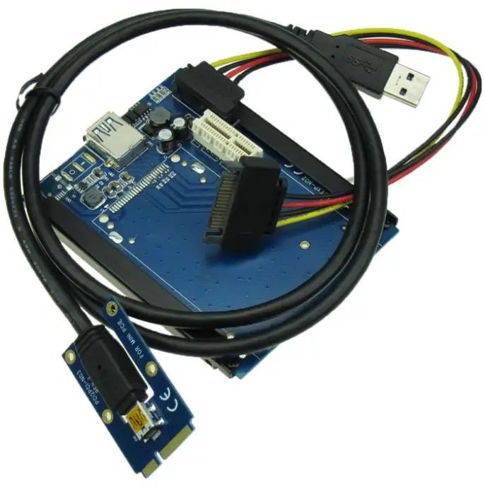Мини PCIe для pci-e слота адаптер PCI Express 1x Riser Card поддерживает звуковая карта сети