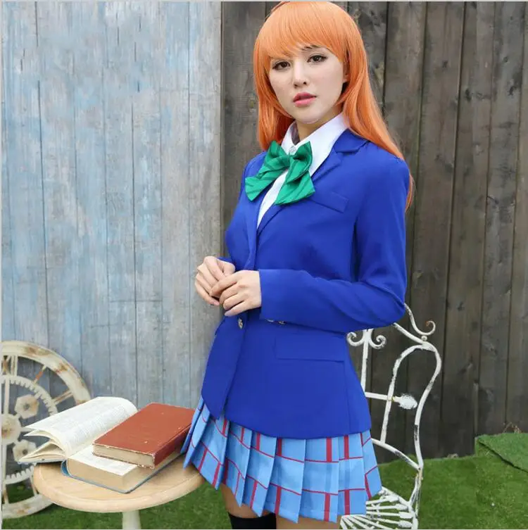 

Новинка, бесплатная доставка, японские аниме, костюмы для косплея Love Live, Хэллоуин-вечеринка, любимая школьная форма