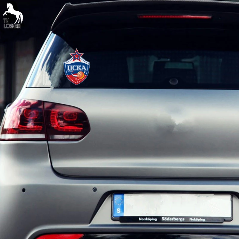 Tri Loshadi TRL129 14.4x20cm CSKA Moscow Football club car sticker funny stickers styling | Автомобили и мотоциклы