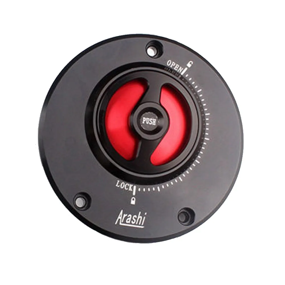 Мотоцикл Keyless Топливный бак газа крышка Крышка для Suzuki GSX1300R HAYABUSA 2007 GSF 1200S BANDIT/GSF1250 BANDIT/GSX R 600 2006 - Цвет: Красный