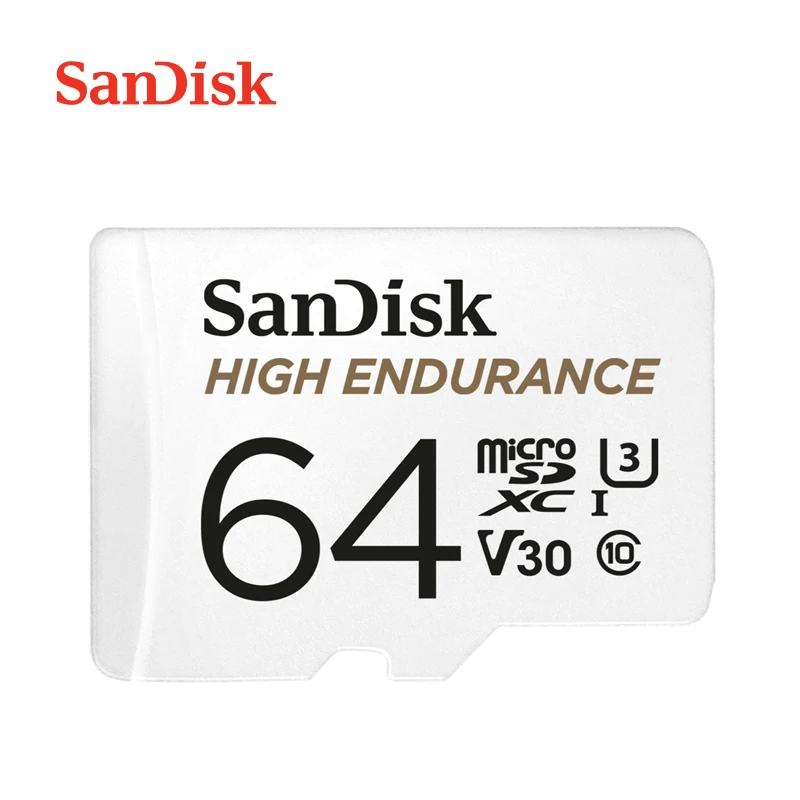

TF-карта памяти SanDisk, 64 гб, 100 дюйма, класс 10, U3, V30, FULL HD, 4K