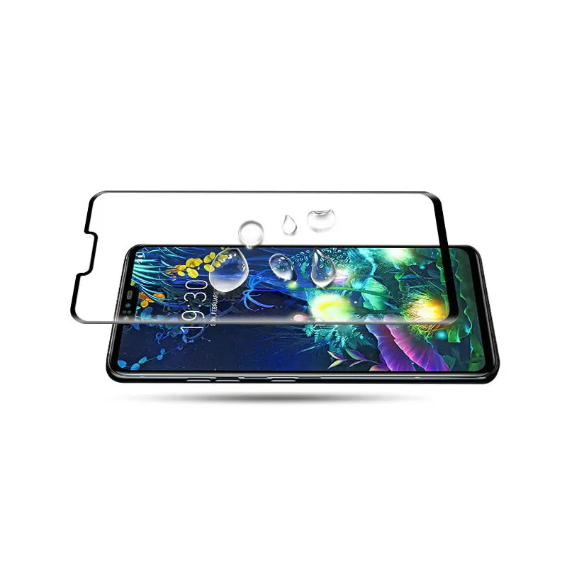 3D 9H изогнутый край закаленное стекло протектор экрана для LG V50 ThinQ 5G LM V500N V40 V405QA V405TA