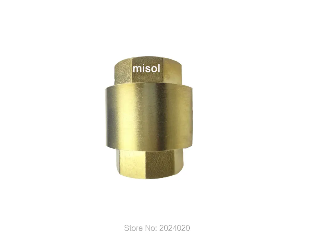 

DN20 BRASS NON RETURN VALVE Vertical CHECK VALVE for water oil air